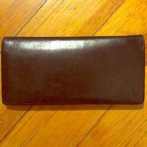 Black Leather Monsac Wallet